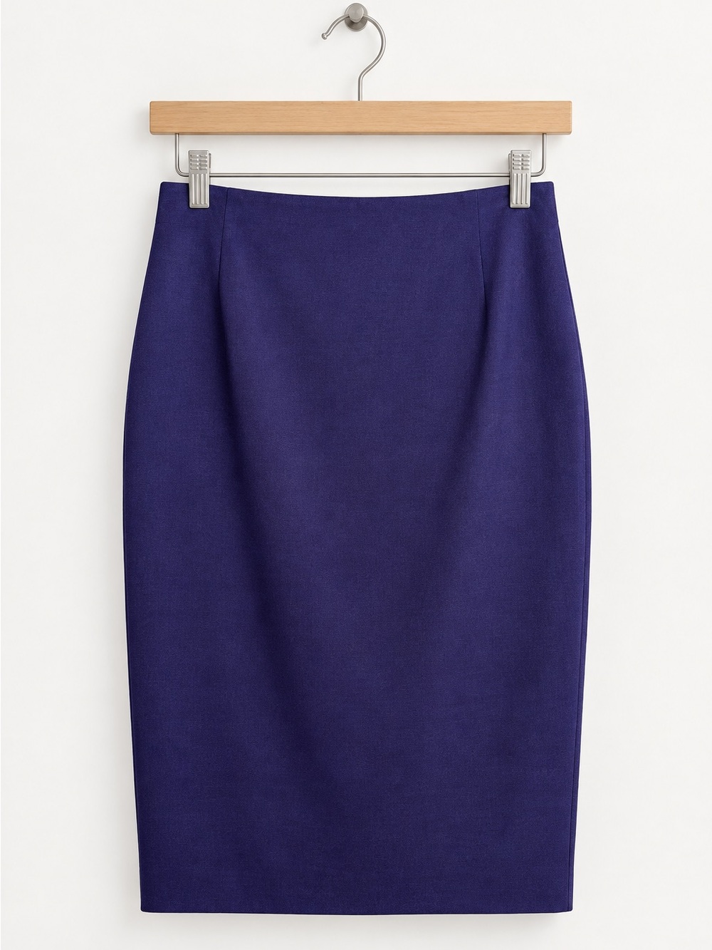 Akris Punto Dark Purple Tailored Pencil Skirt Women’s 2 Career Classic Office